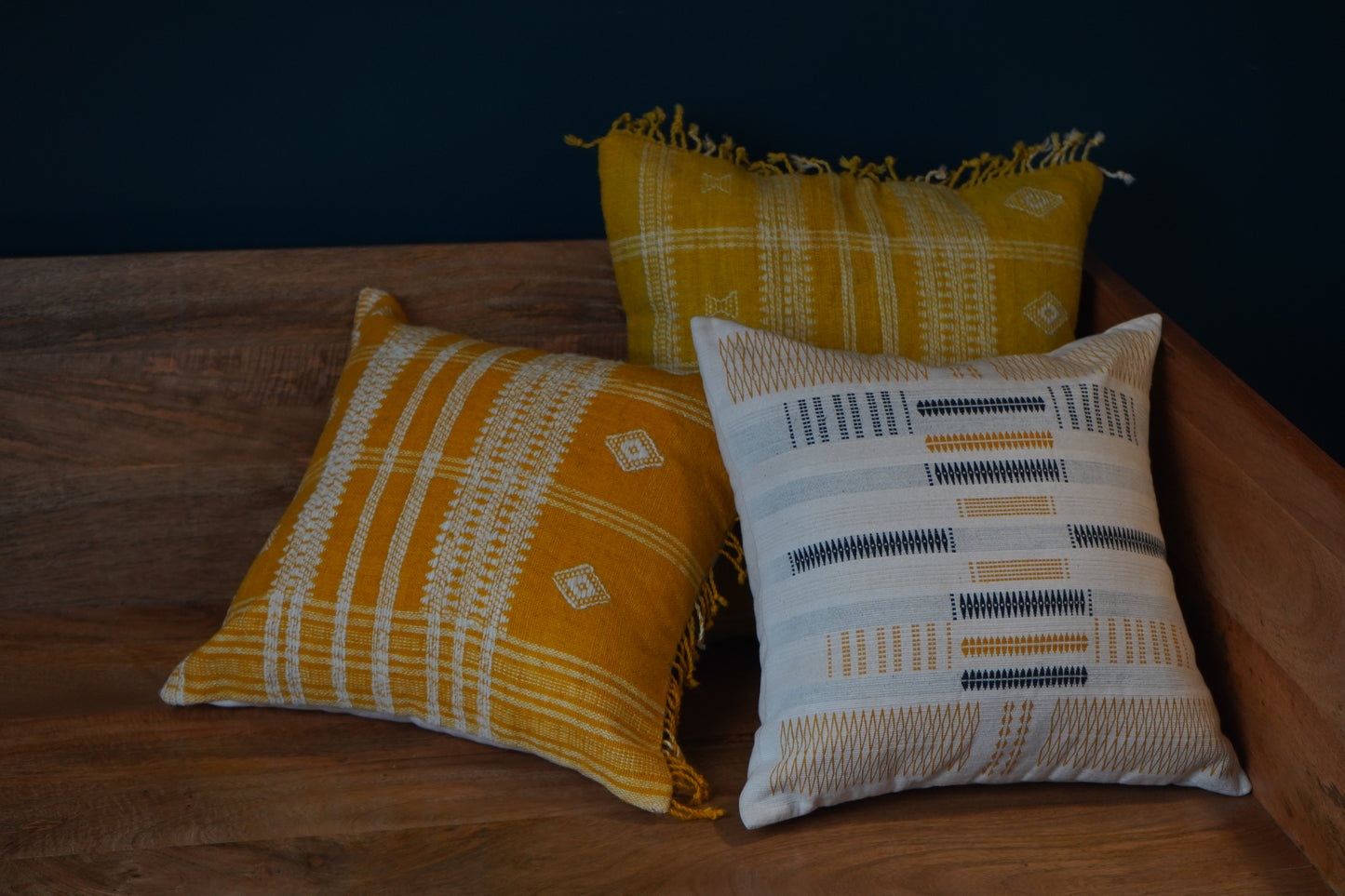 VASANT CUSHION - MUSTARD
