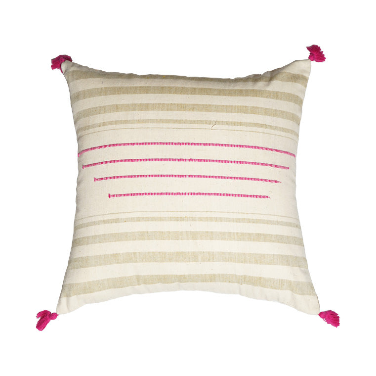 AAINA CUSHION - PINK