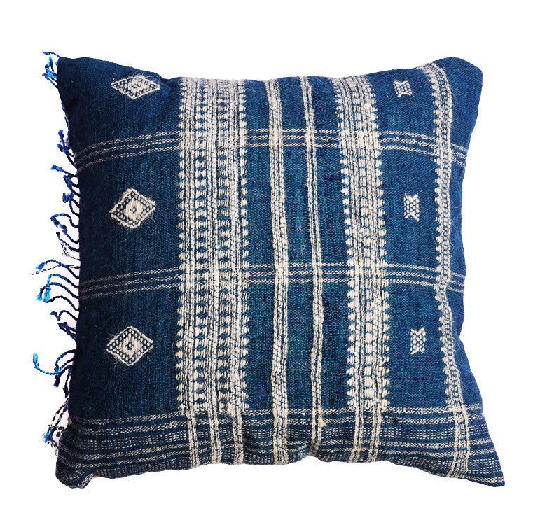 NEELI CUSHION - INDIGO BLUE