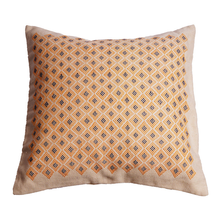 ZINNIA CUSHION - YELLOW