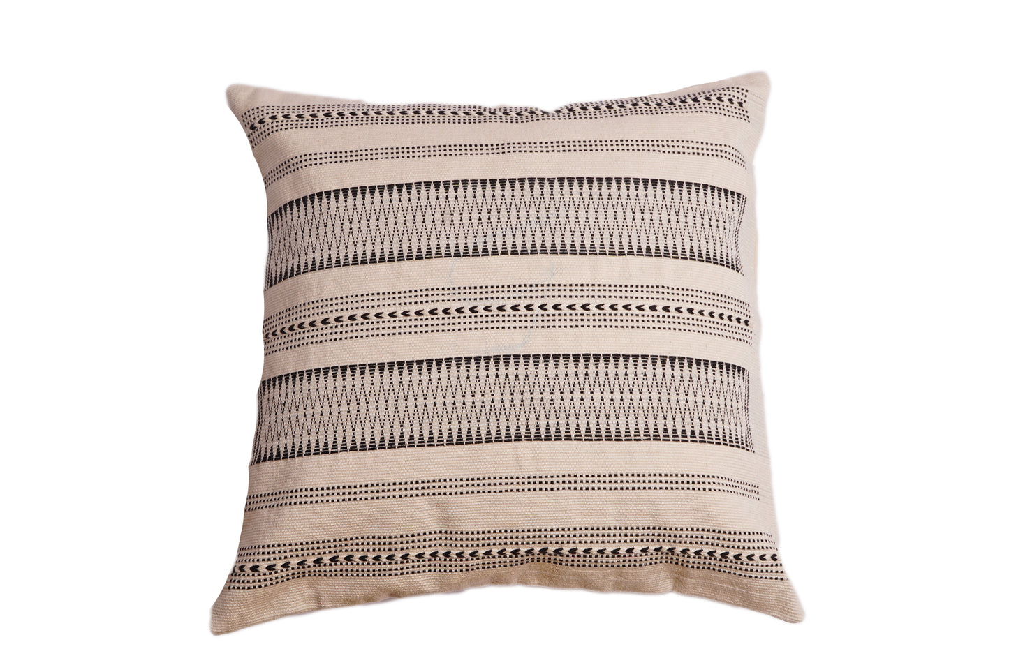 MATHIRA CUSHION - BLACK AND WHITE