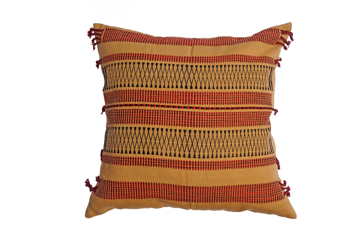 NATTY CUSHION - MUSTARD YELLOW