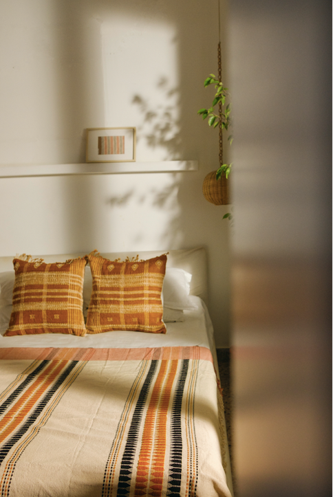 CHANU THROW - MUSTARD