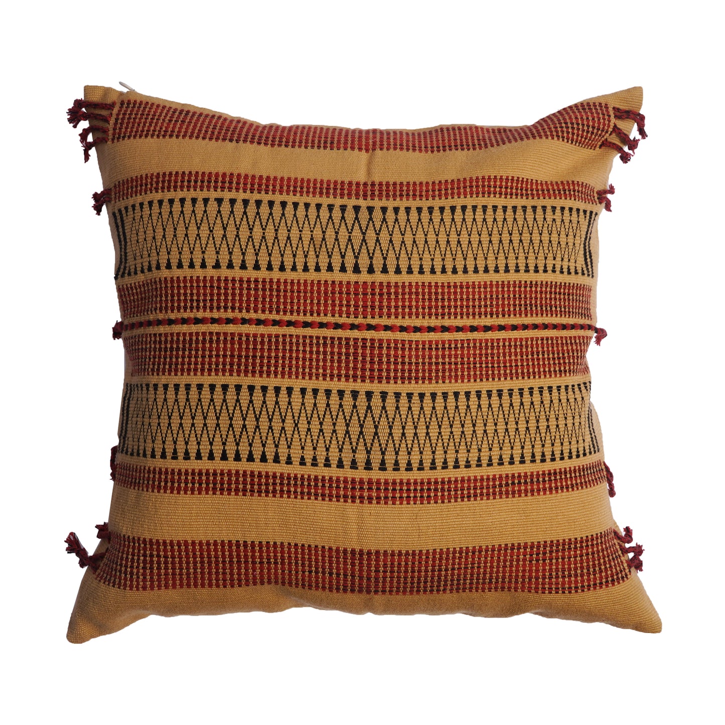 NATTY CUSHION - MUSTARD YELLOW
