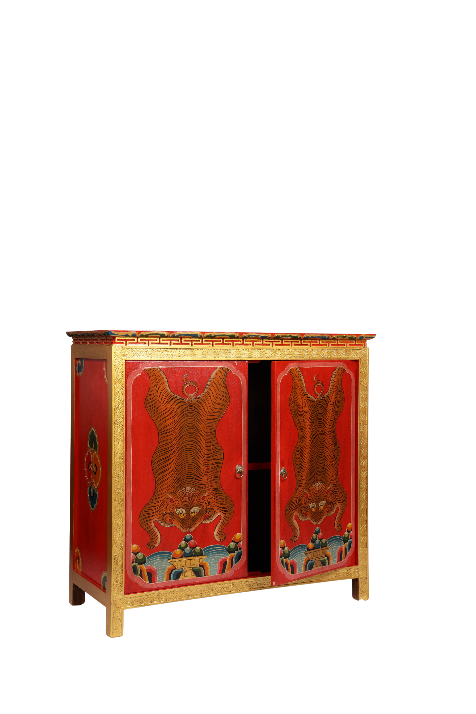 HIMALAYAN SENTINEL CABINET - PINK VERMILION