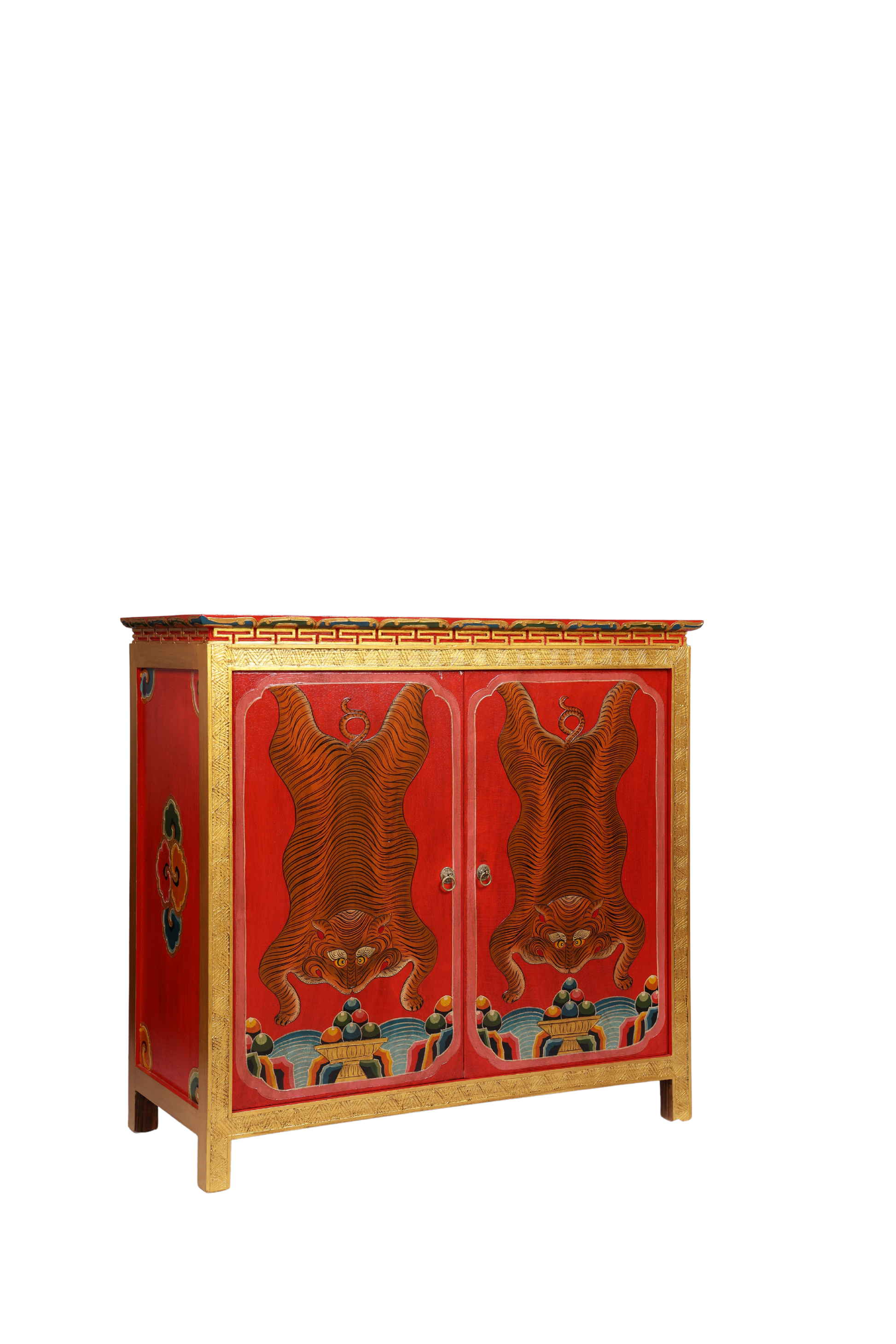 HIMALAYAN SENTINEL CABINET - PINK VERMILION