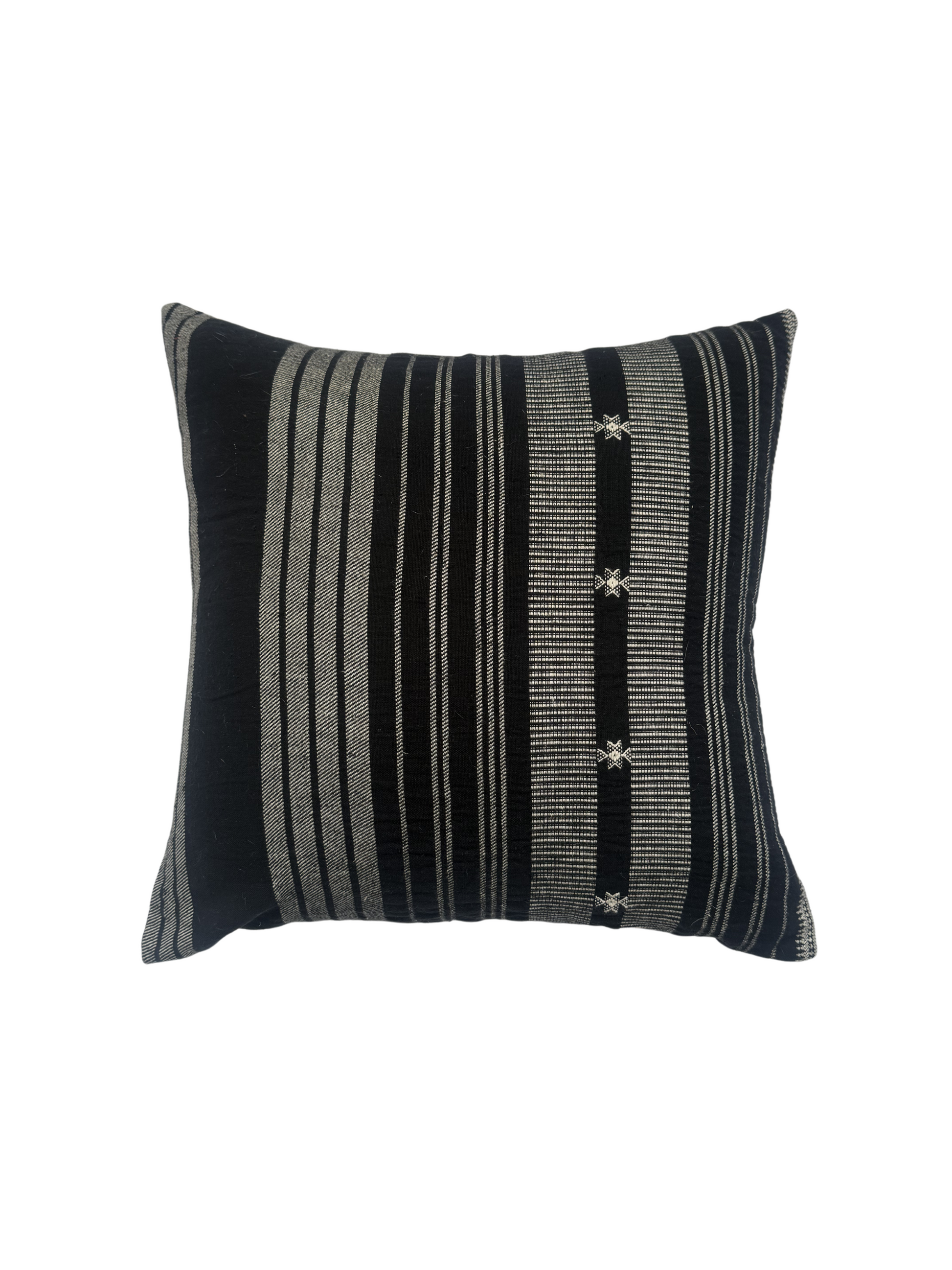 HARMIR HANDWOVEN CUSHION - MONOCHROME