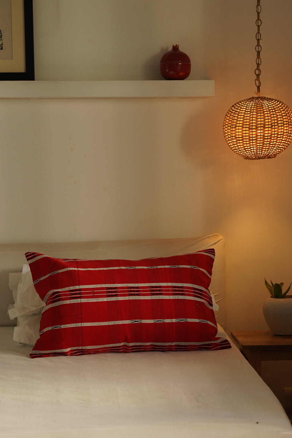 COSMOS CUSHION - RED