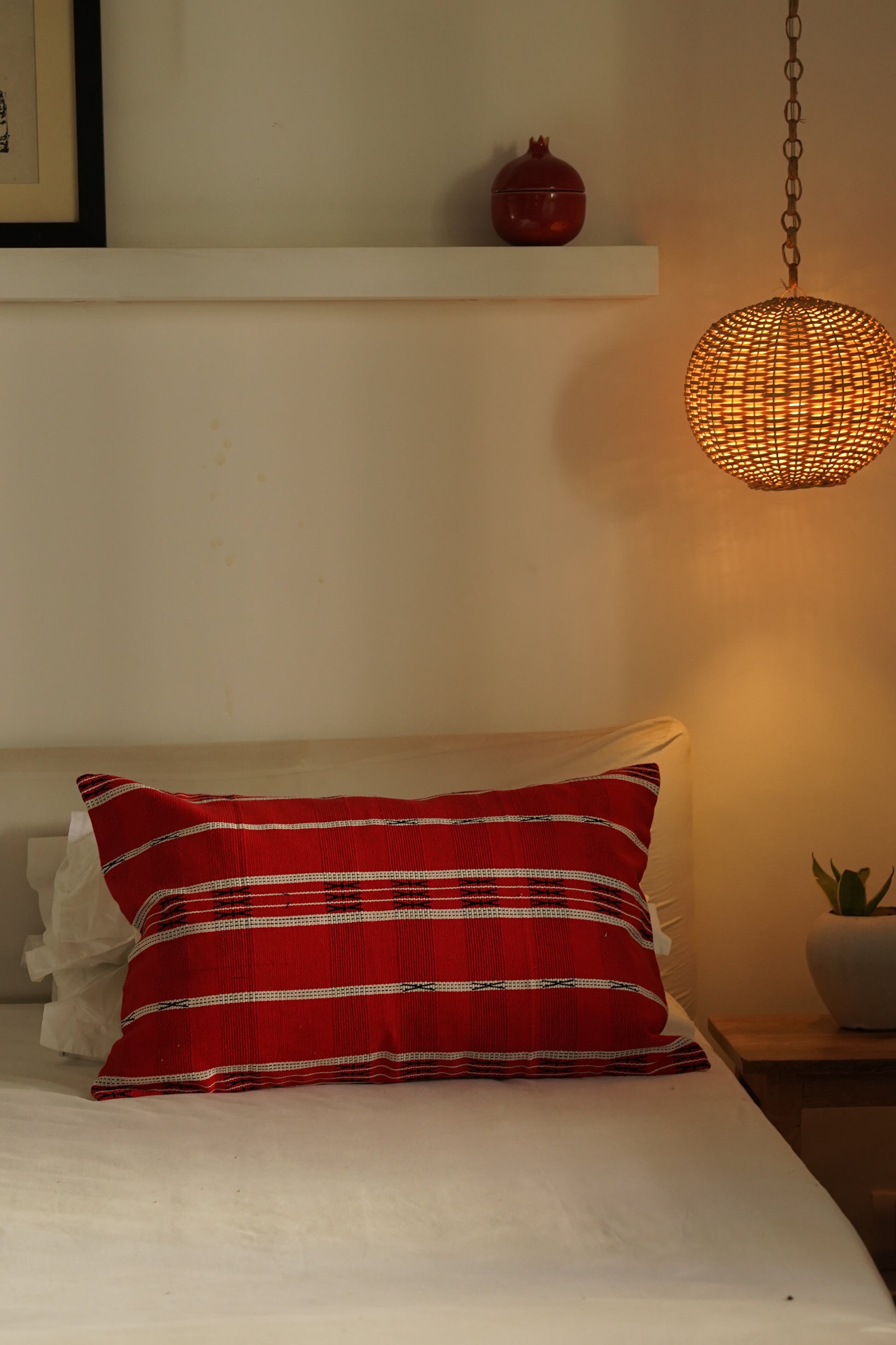COSMOS CUSHION - RED