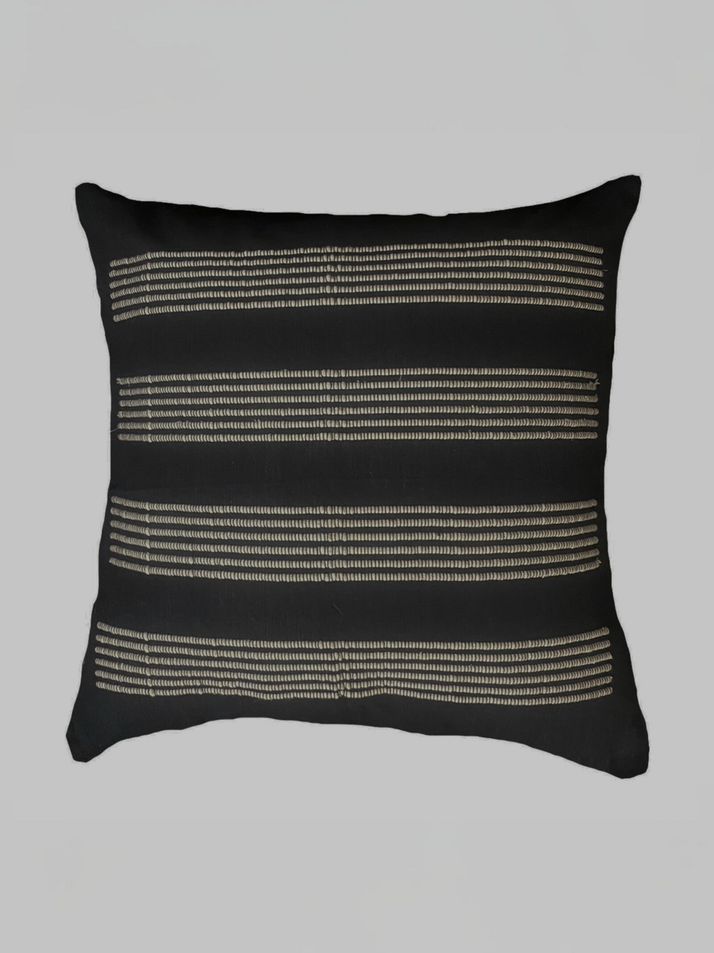SAFA HANDWOVEN CUSHION - MONOCHROME