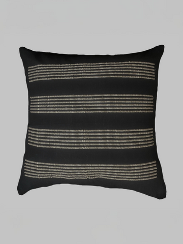 SAFA HANDWOVEN CUSHION - MONOCHROME