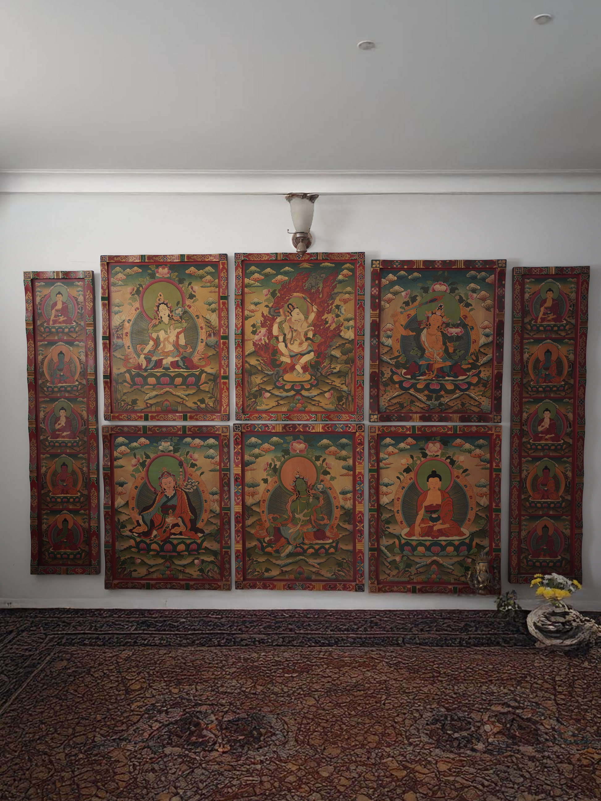 GODDESS TARA FRAMED WALL ART