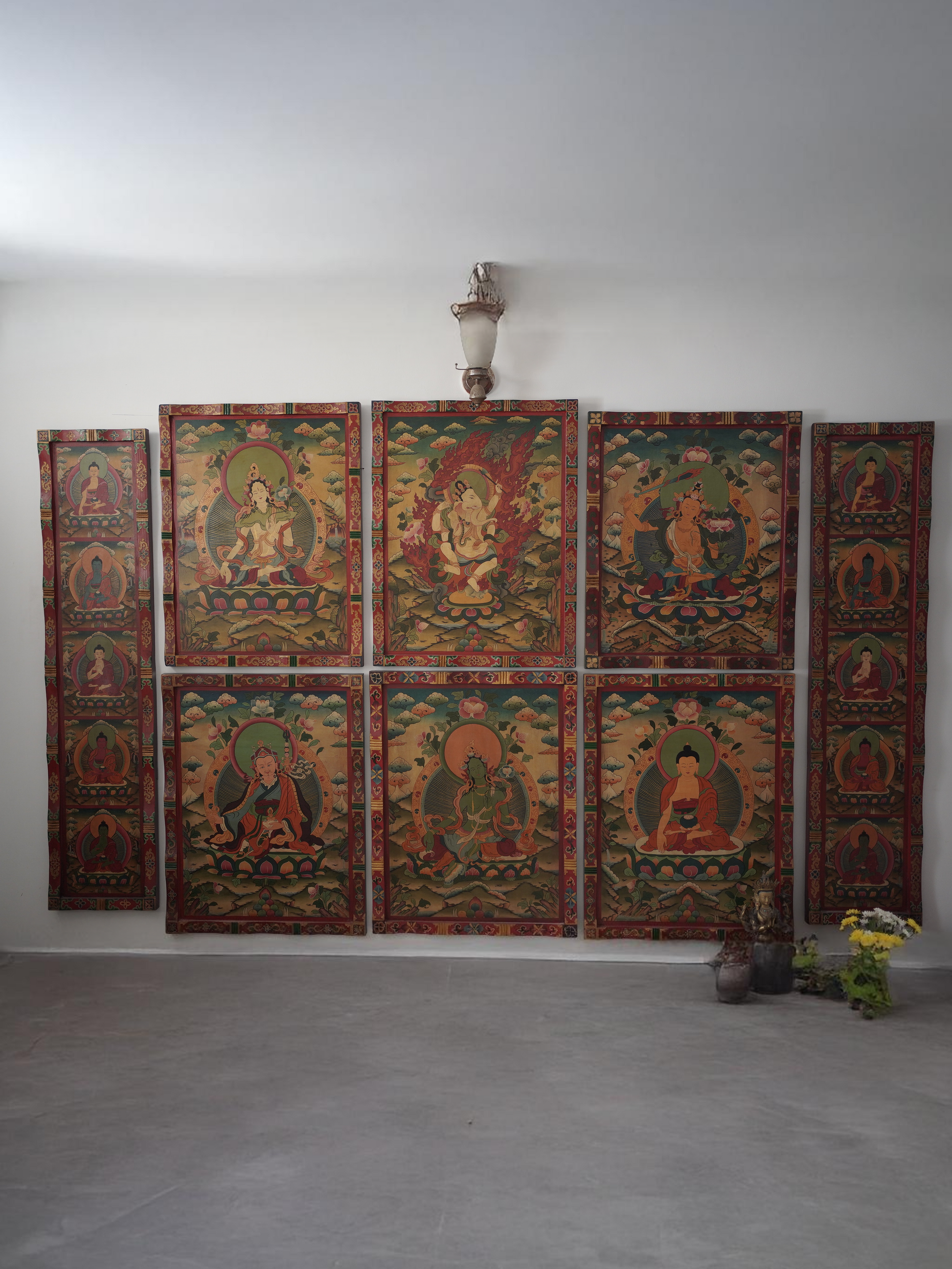 LORD GANESHA FRAMED WALL ART