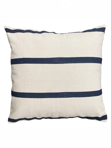 VIR STRIPED CUSHION - BLACK STRIPES