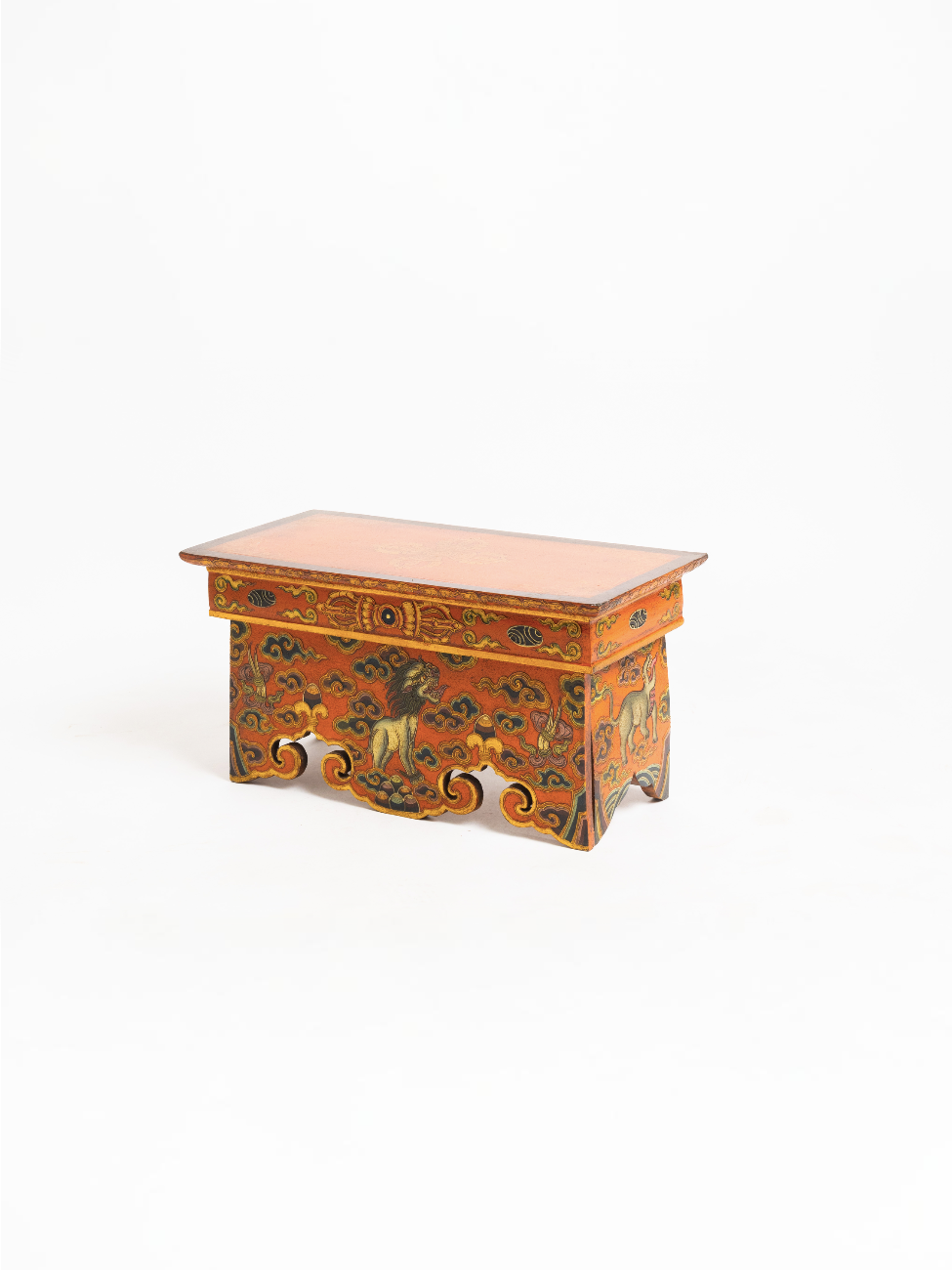 MONKS HANDMADE TABLE - RUST