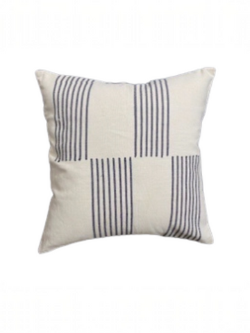 DHAARI HANDWOVEN CUSHION - MONOCHROME