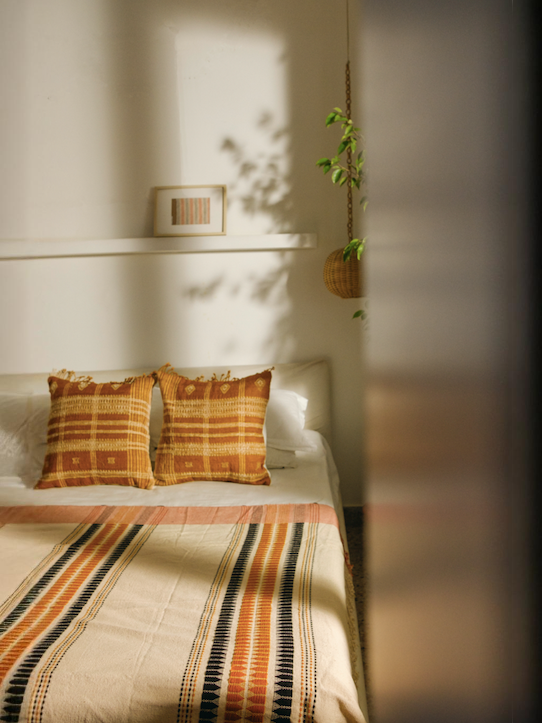 CHANU THROW - MUSTARD