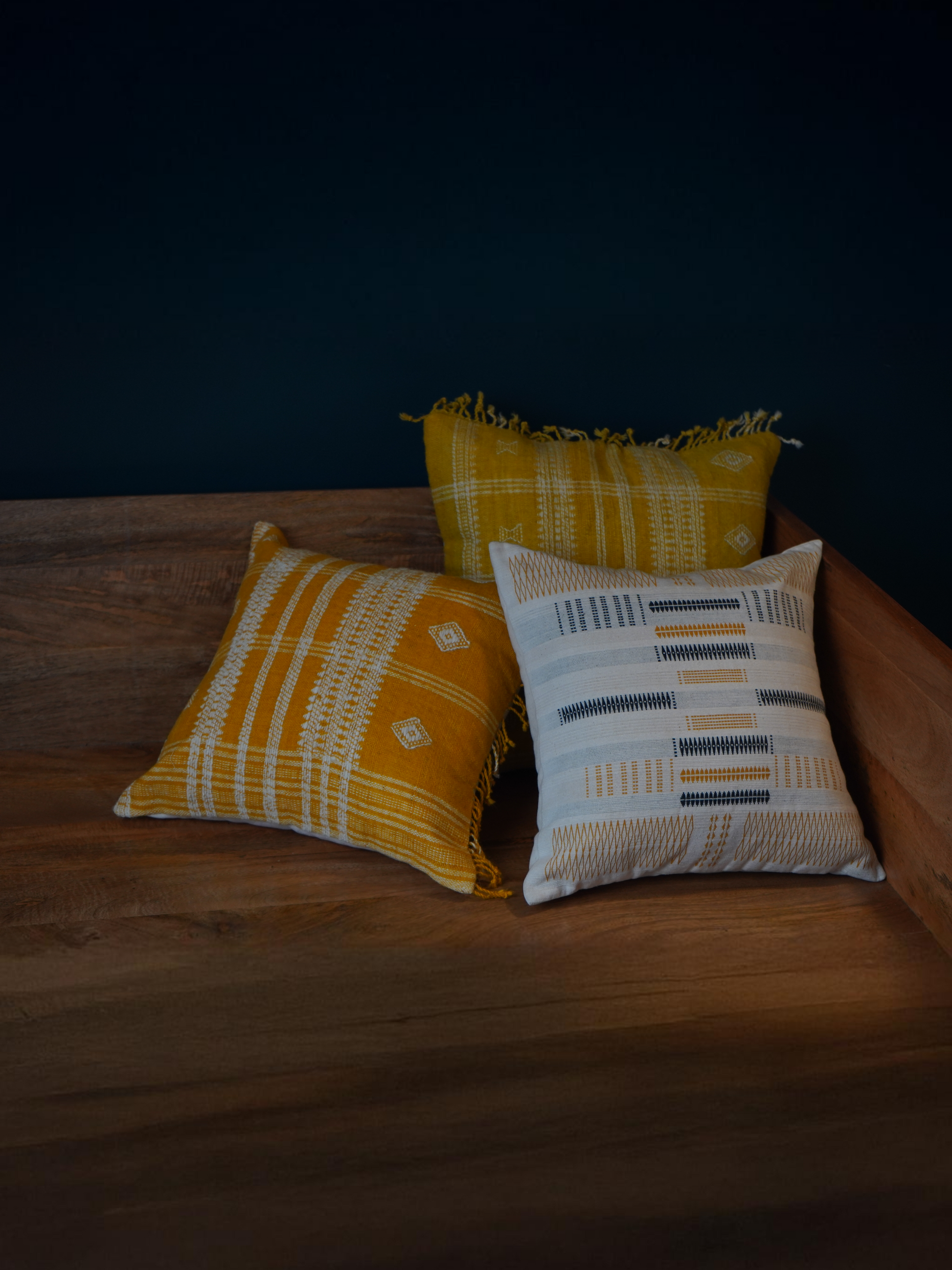 VASANT CUSHION - MUSTARD