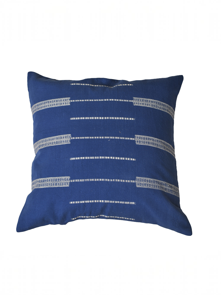 KURBAI CUSHION - BLUE
