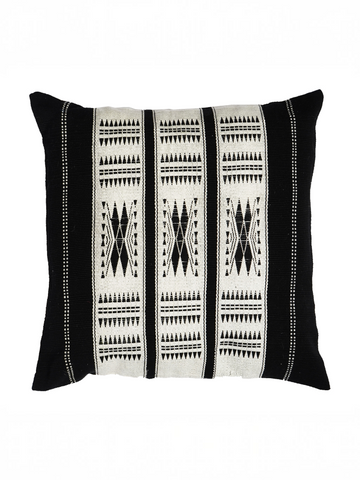TULI CUSHION - BLACK AND WHITE