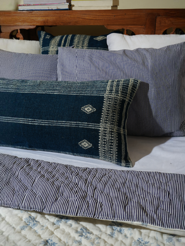 HIMAL REVERSIBLE QUILT - SKY BLUE