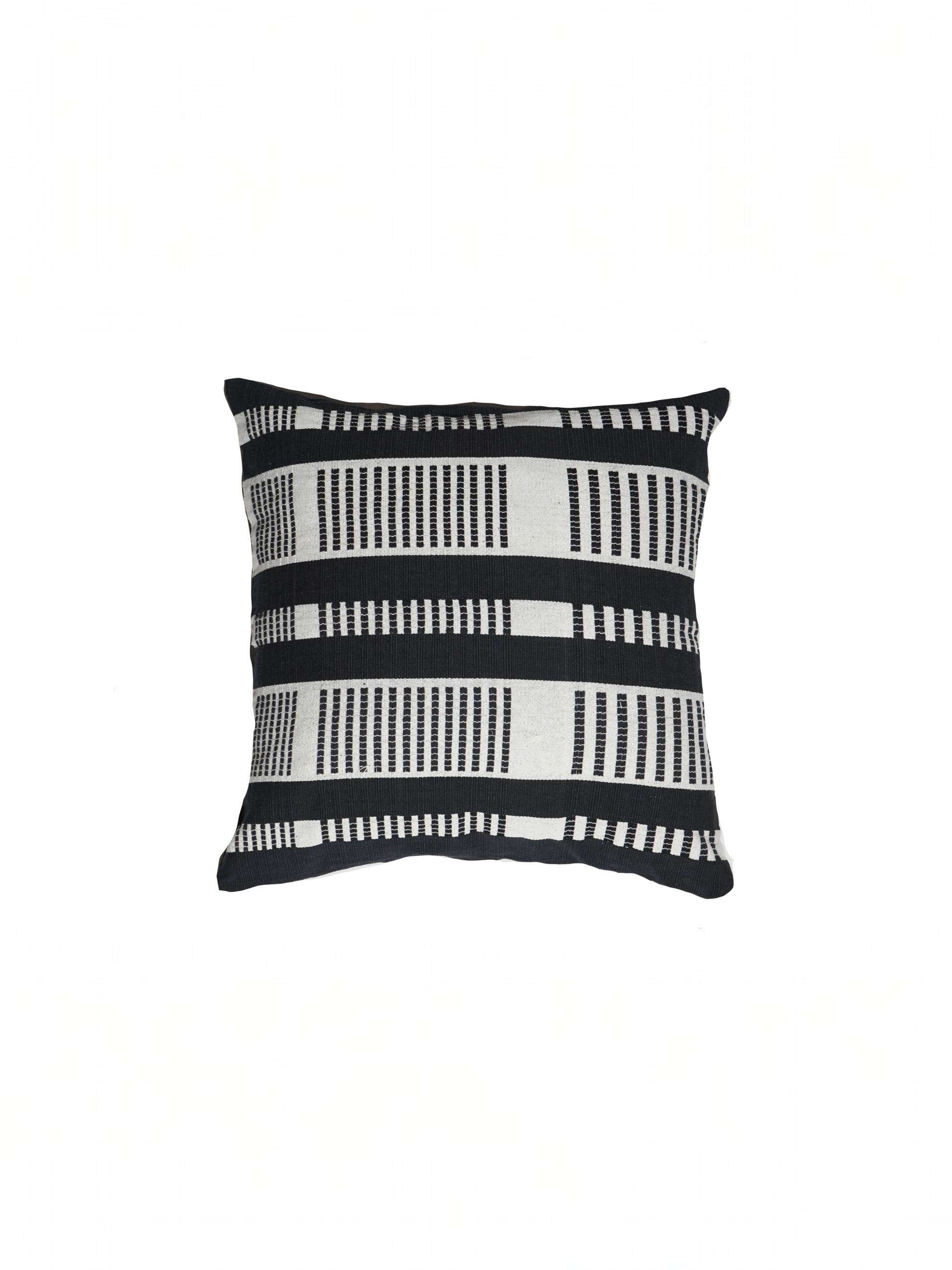 ATHIRA CUSHION - BLACK AND WHITE