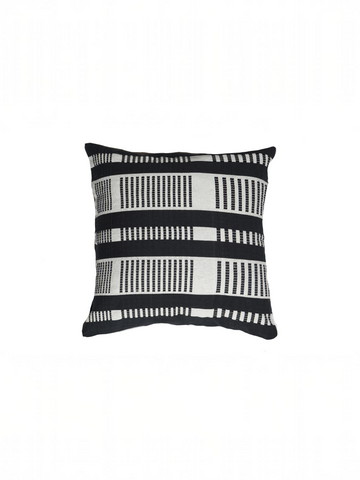 ATHIRA CUSHION - BLACK AND WHITE