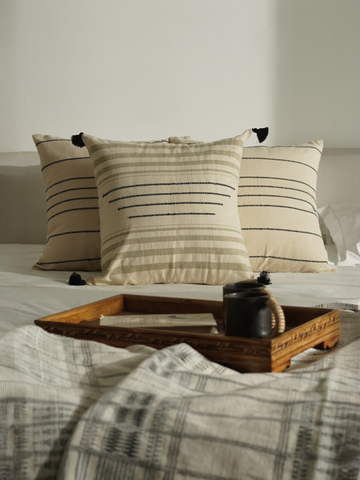 FES CUSHION - CREAM