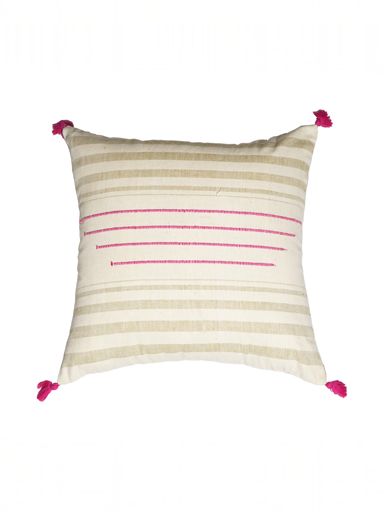 AAINA CUSHION - PINK