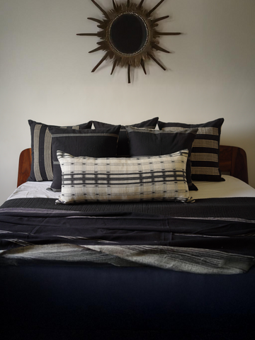 VAS HANDWOVEN LUMBAR - MONOCHROME