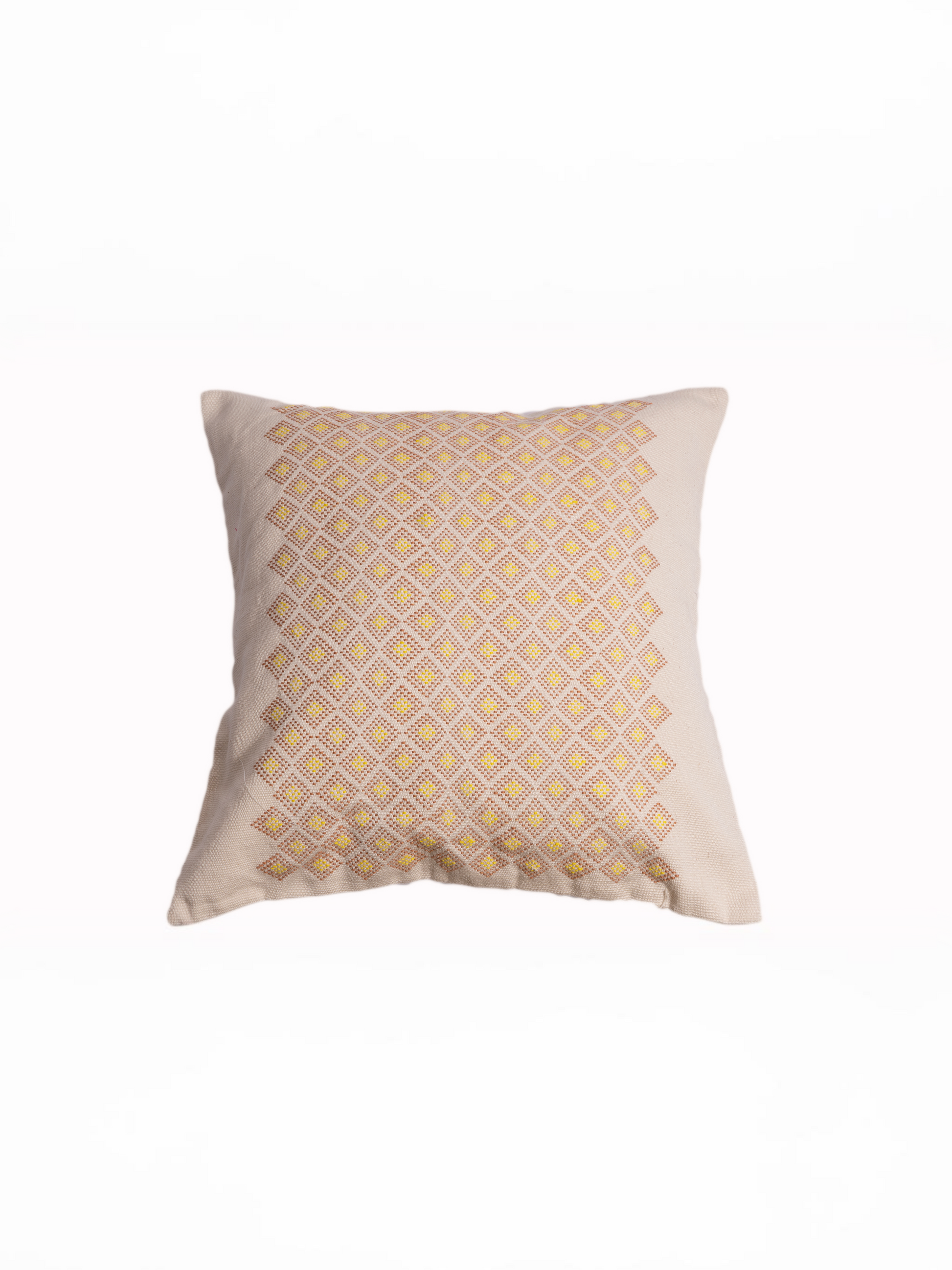 ZINNIA CUSHION - YELLOW