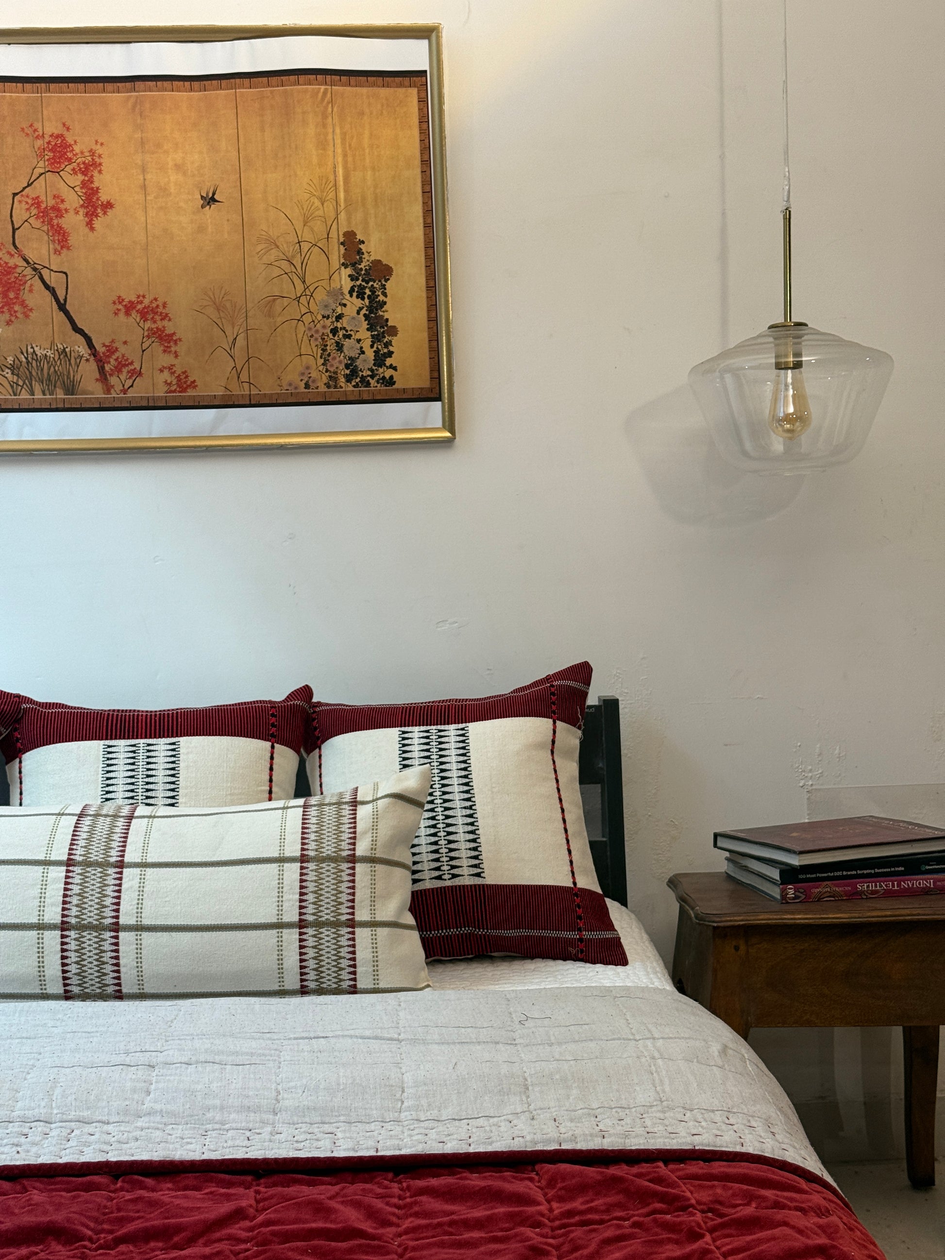 DRUK HANDWOVEN LUMBAR - RED