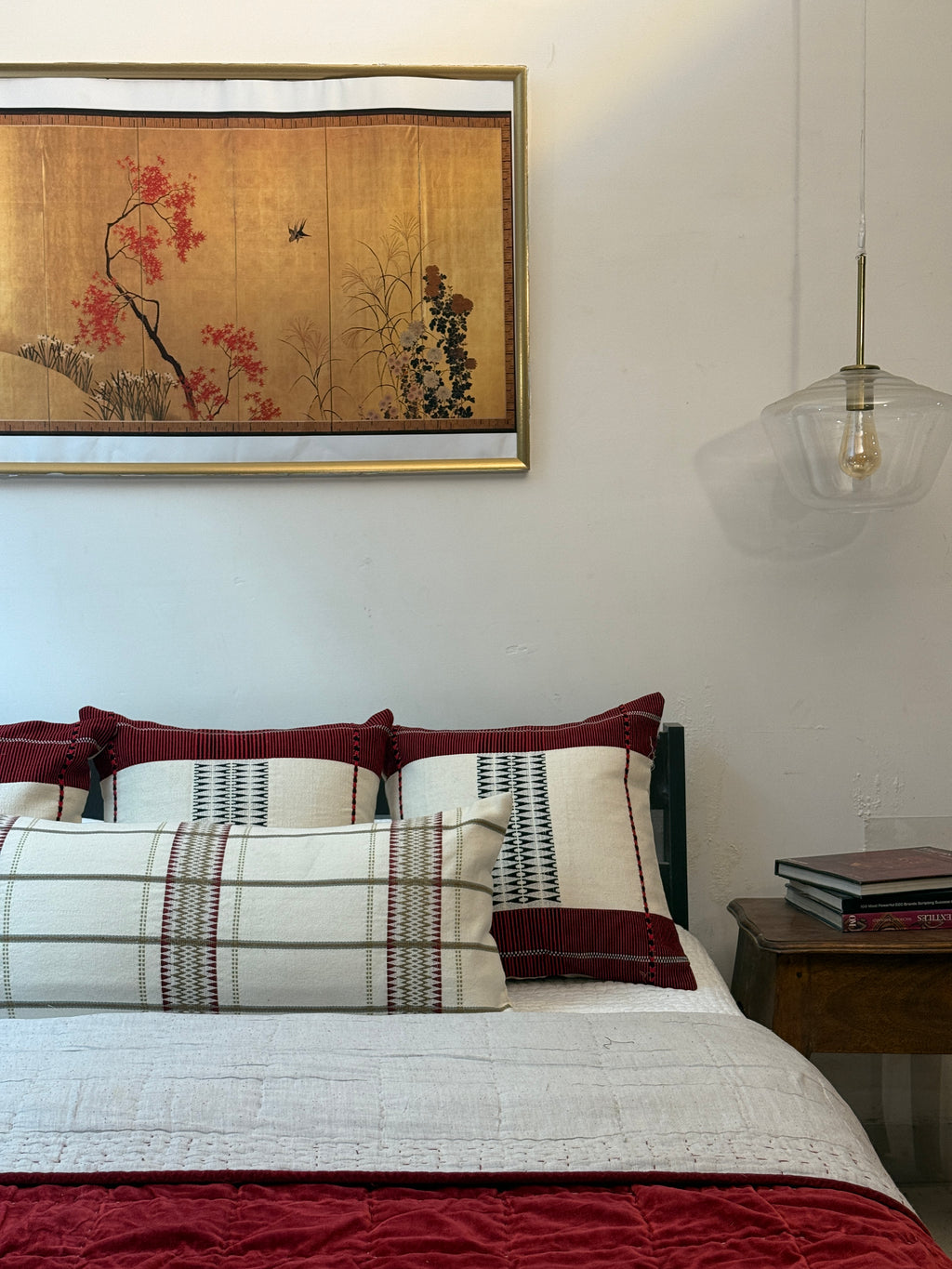 DRUK HANDWOVEN LUMBAR - RED