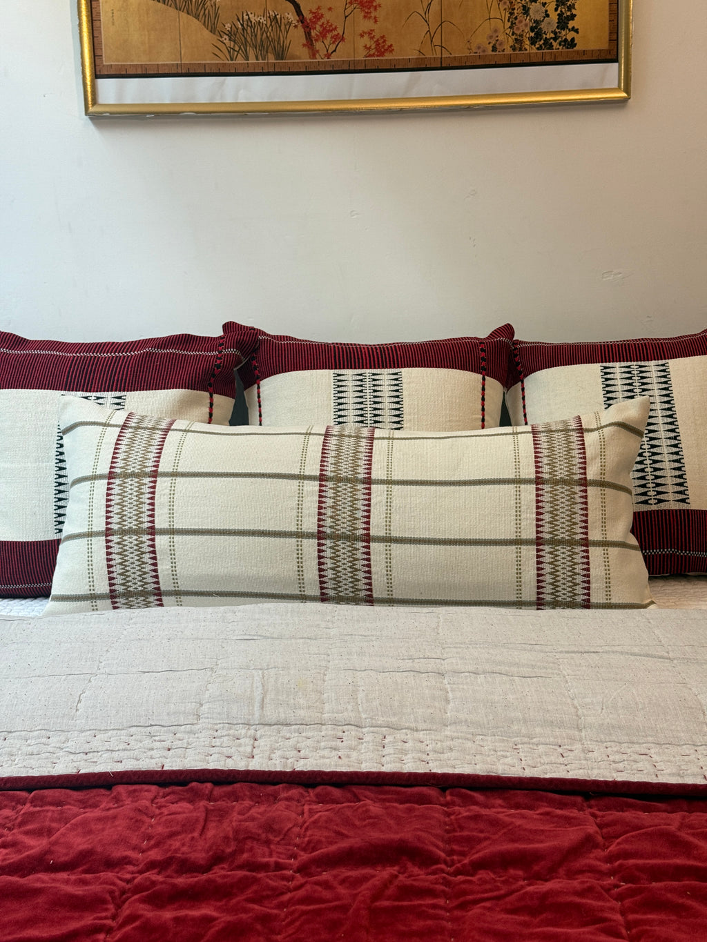 DRUK HANDWOVEN LUMBAR - RED