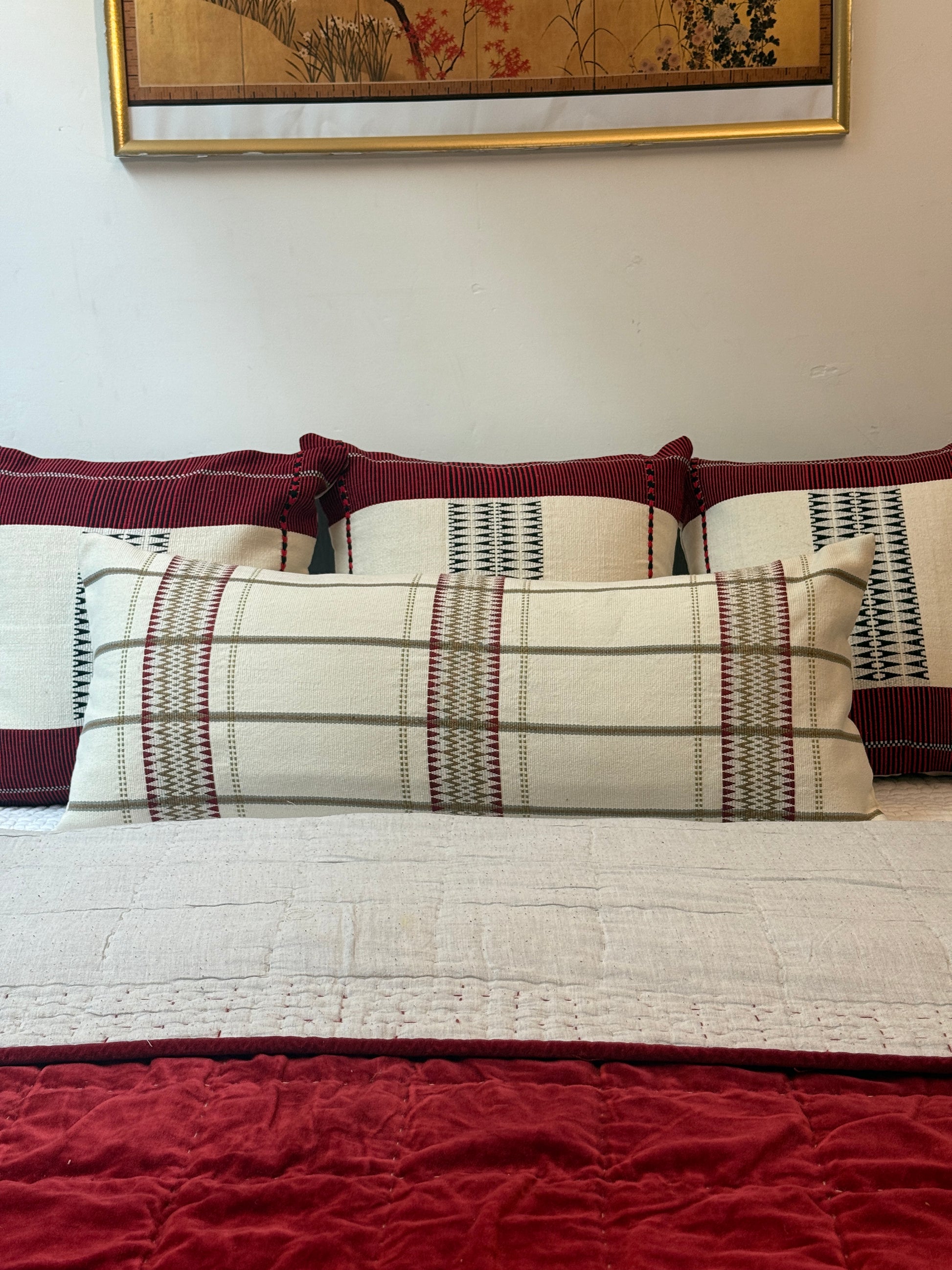 DRUK HANDWOVEN LUMBAR - RED