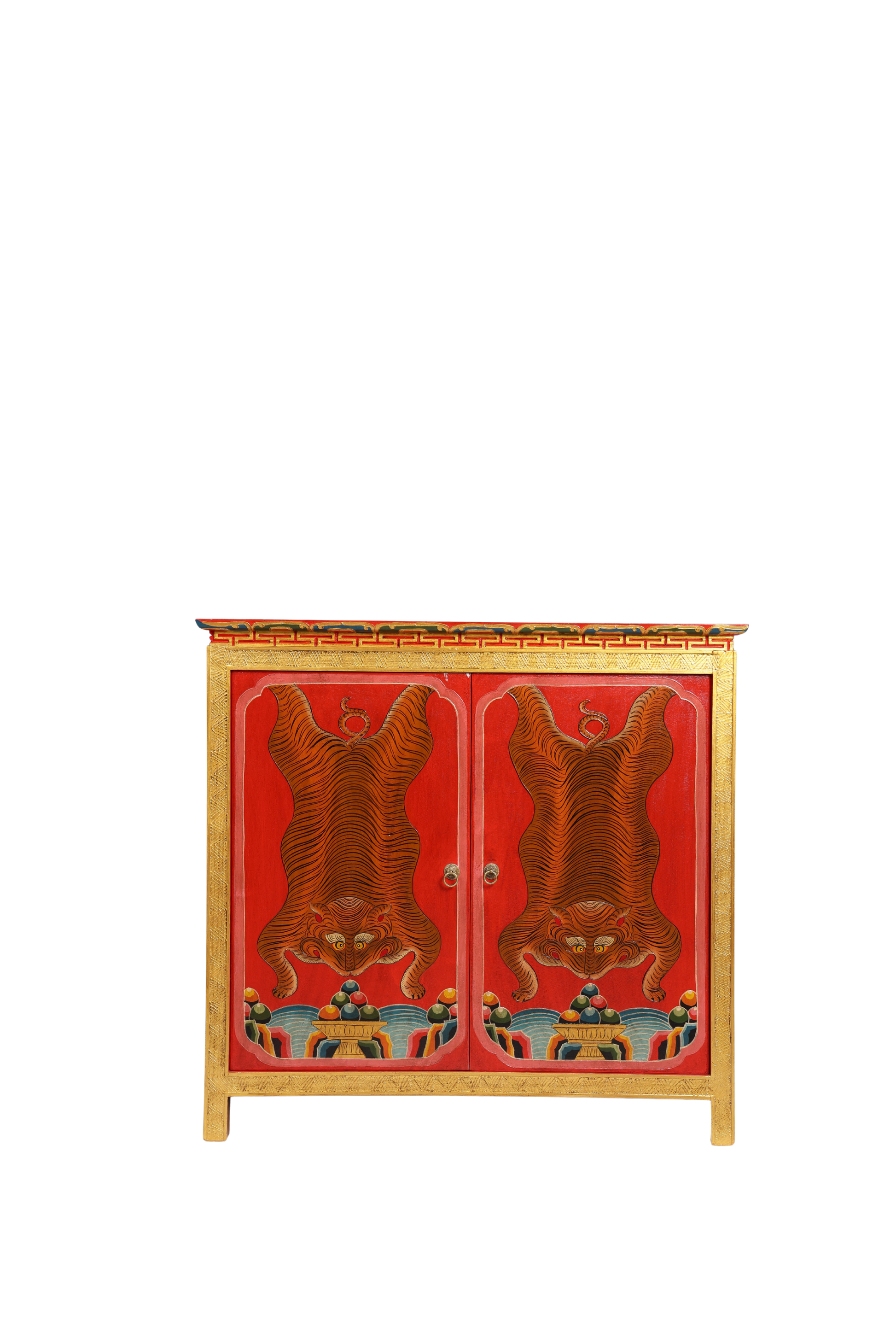 HIMALAYAN SENTINEL CABINET - PINK VERMILION