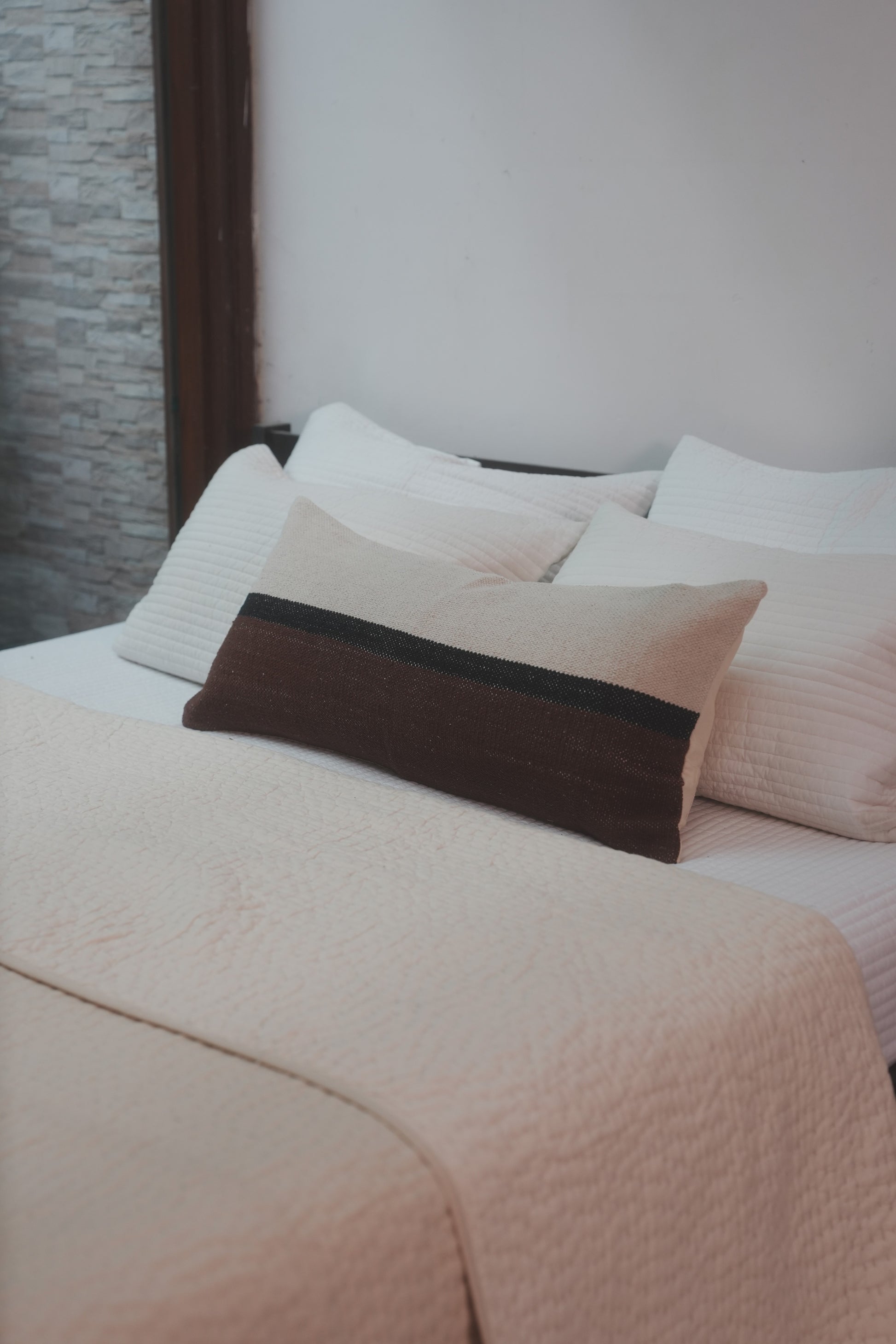 RUHANI KANTHA QUILT - OATMEAL