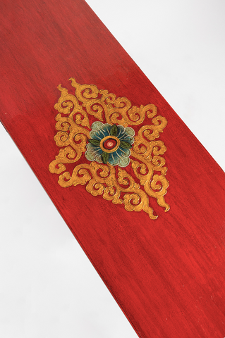 PEMA HANDMADE CONSOLE TABLE - RED