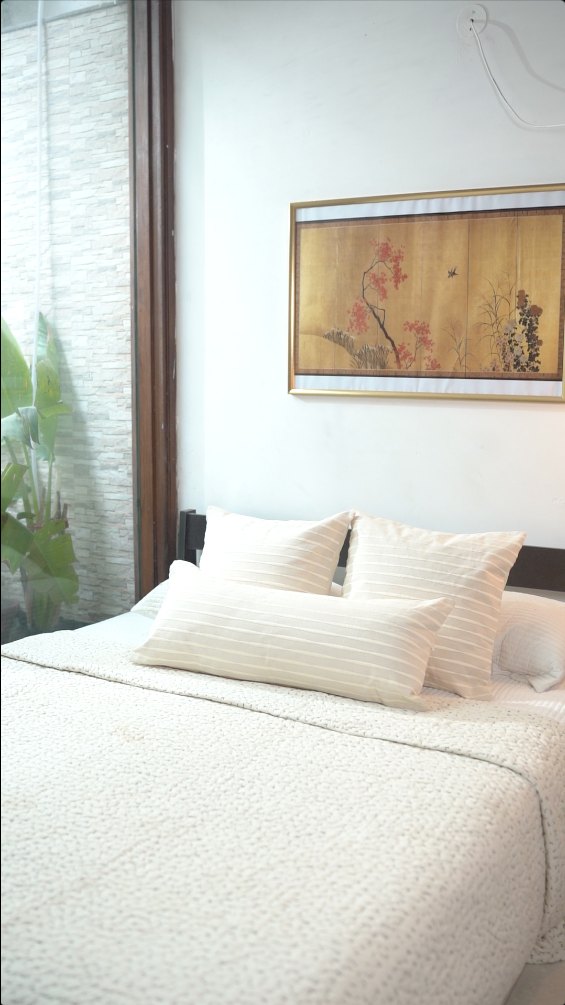 ROOH KANTHA QUILT - SANDSTONE BEIGE