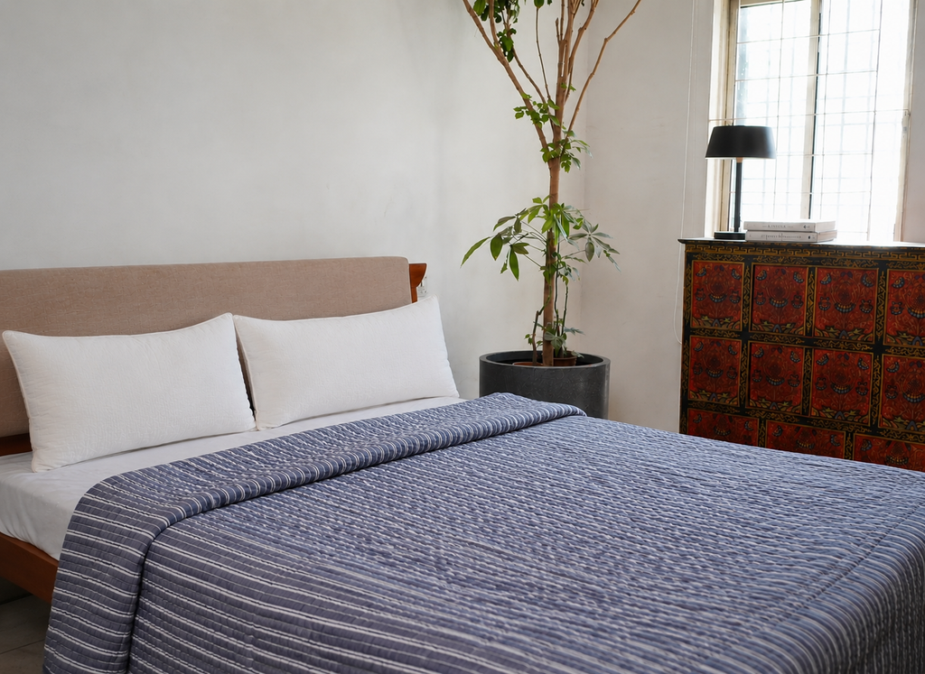 SERI GREY QUILT  - GREY