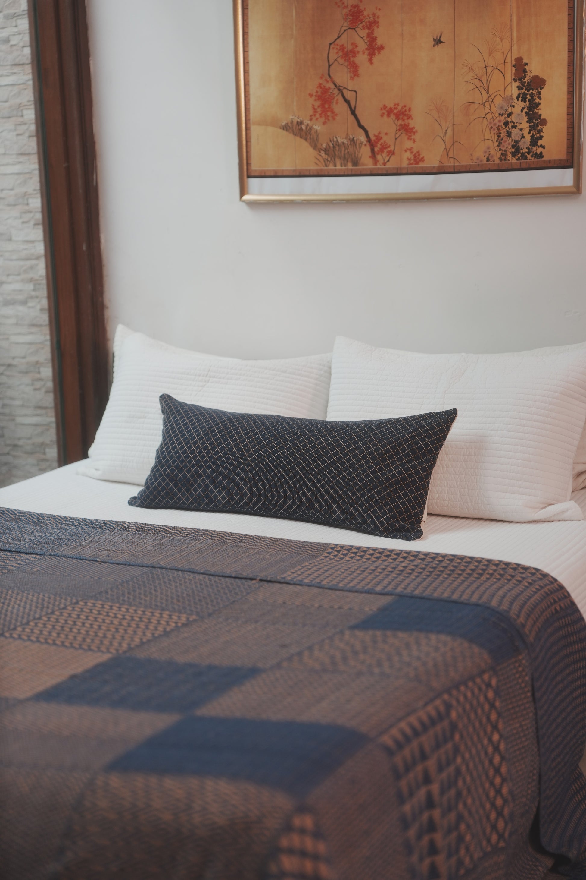 INDIKON BEDSPREAD - INDIGO