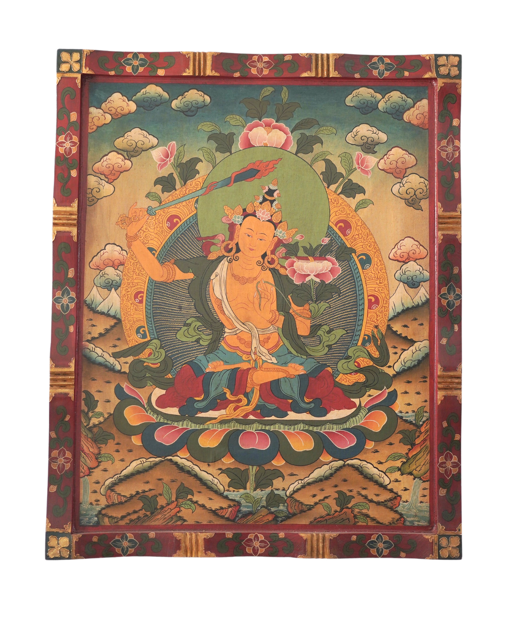 GODDESS TARA FRAMED WALL ART