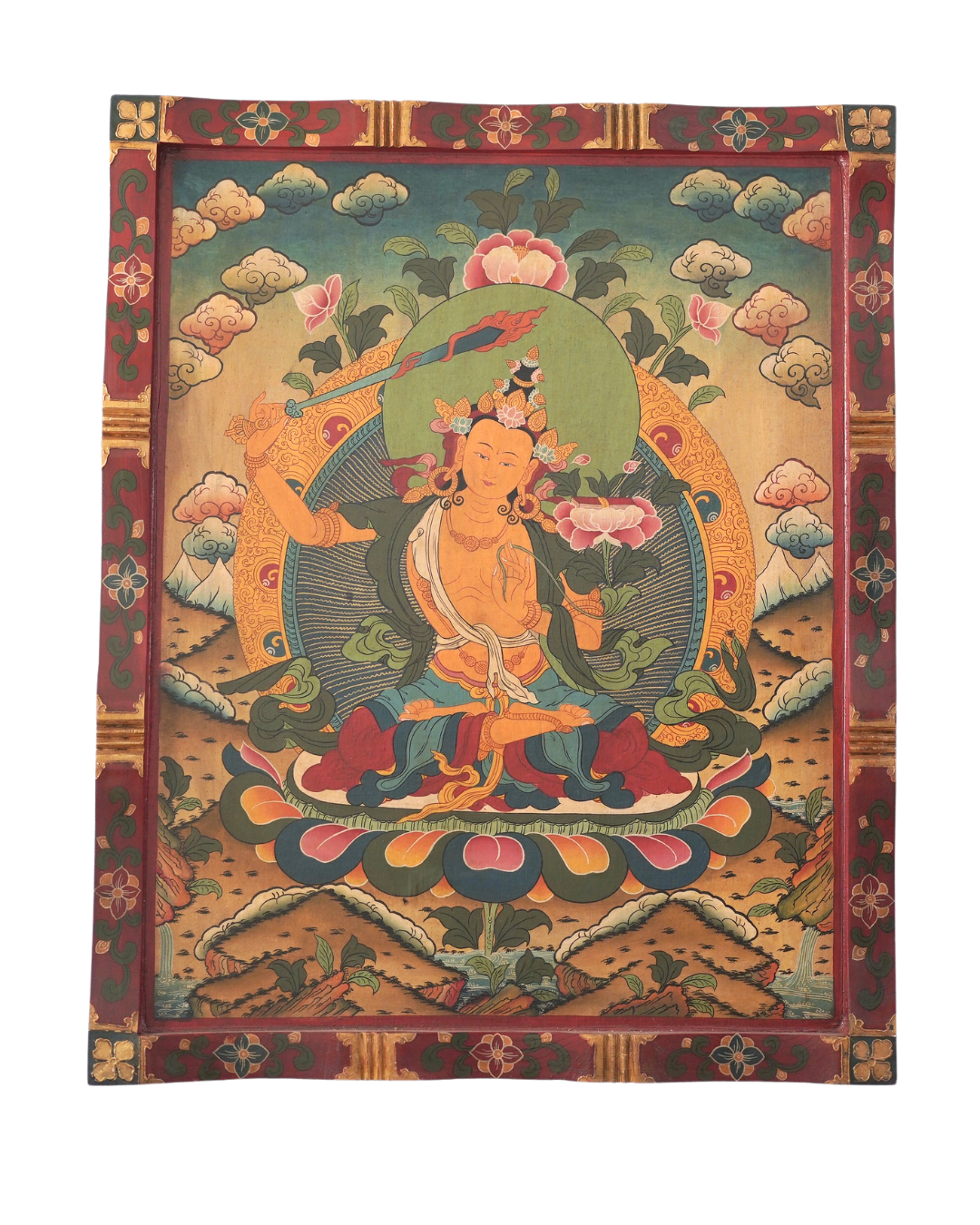 GODDESS TARA FRAMED WALL ART