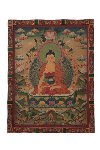 LORD BUDDHA FRAMED WALL ART