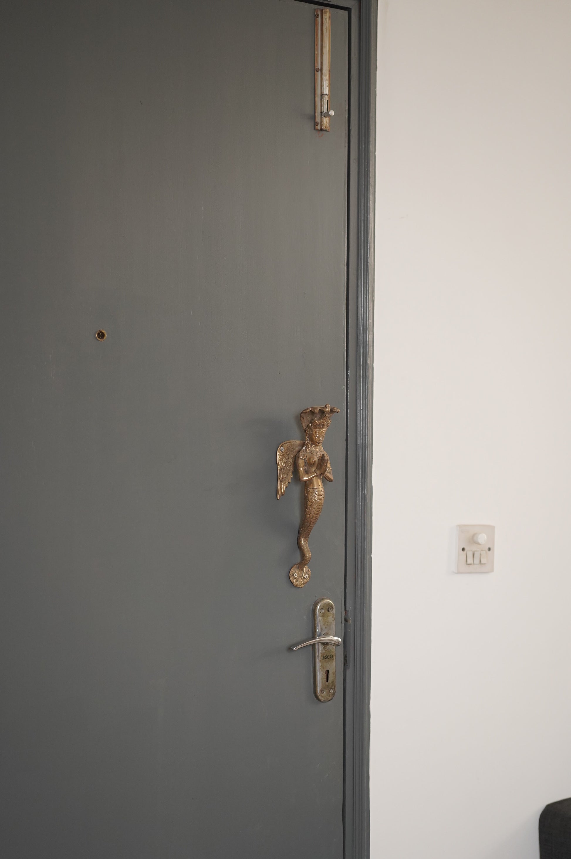 VAJRA DOOR HANDLES - BRASS