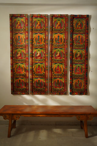 PANCH BUDDHA PAINTING