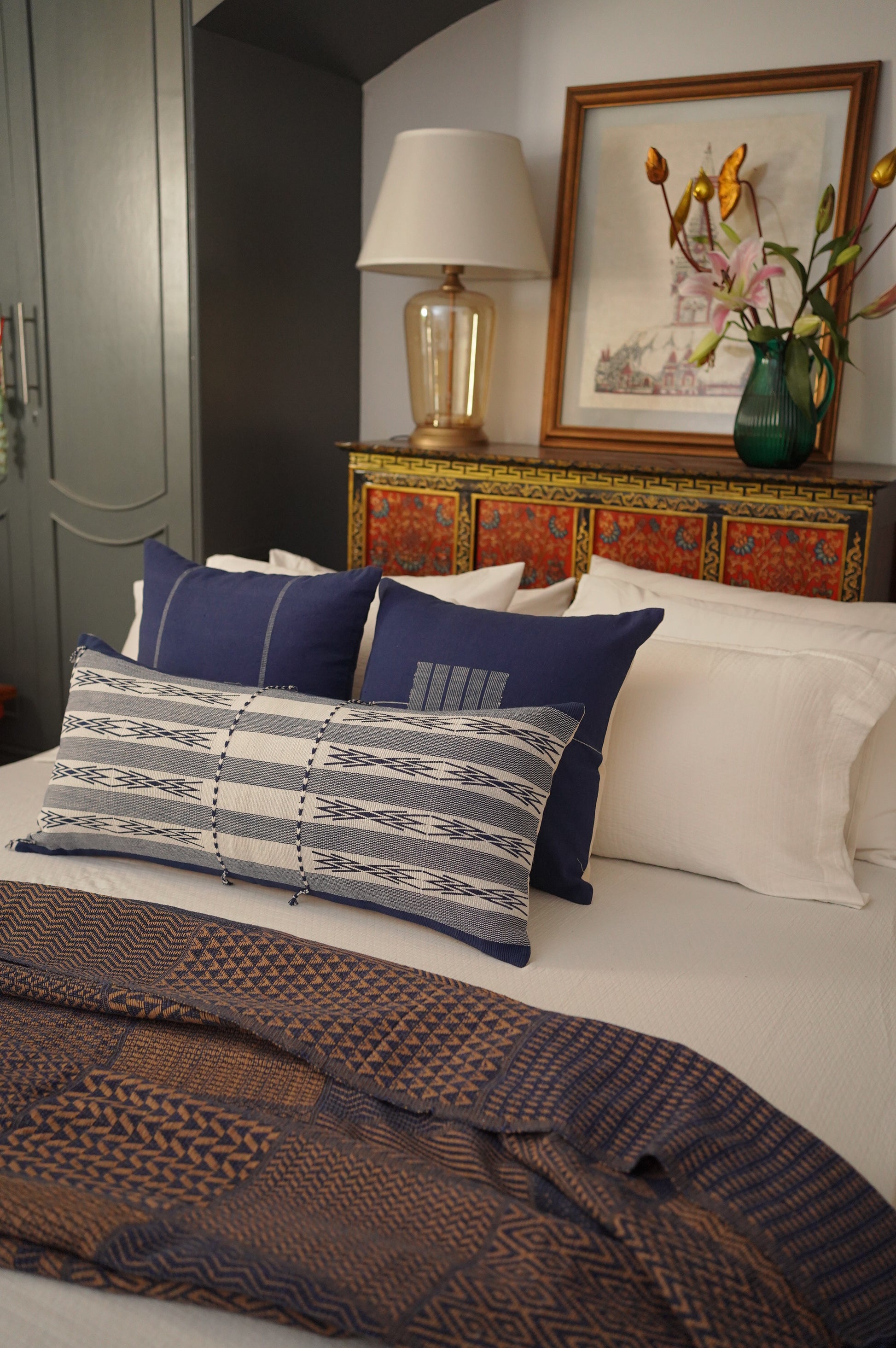 INDIKON BEDSPREAD - INDIGO