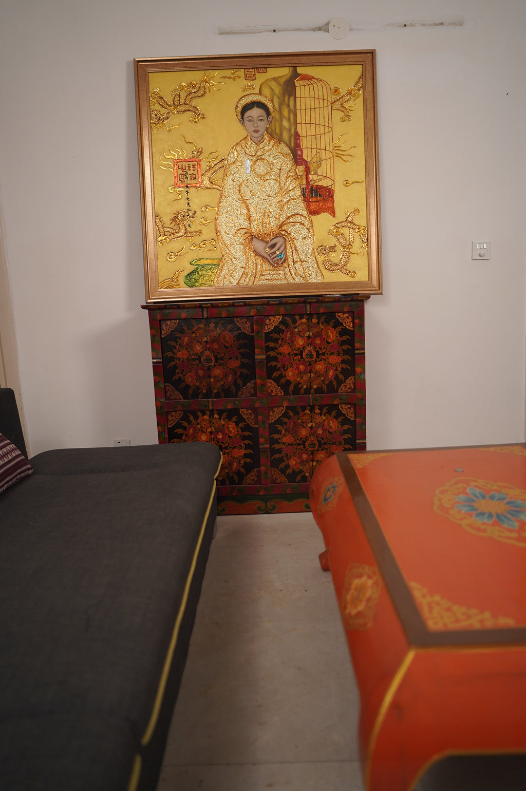 NORBU BLOOM  CABINET - MULTI-COLORED