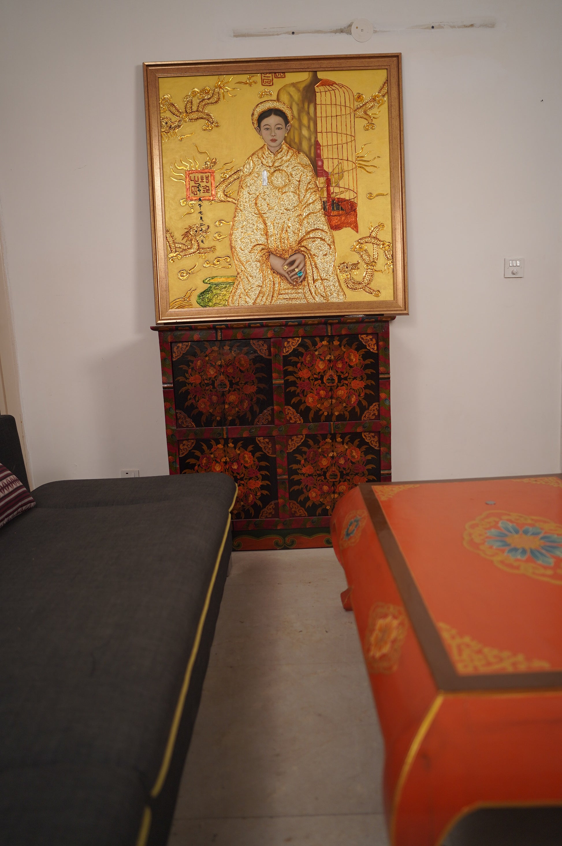 NORBU BLOOM  CABINET - MULTI-COLORED