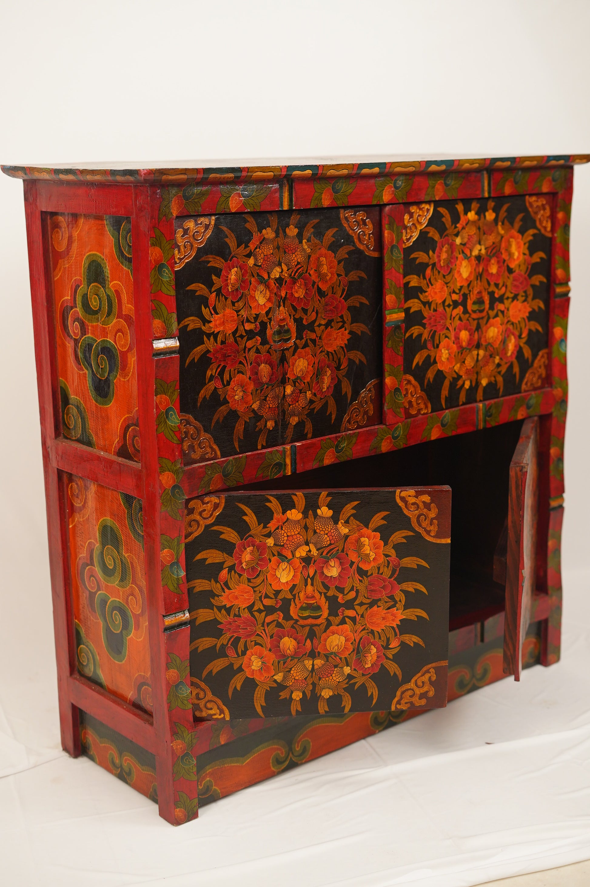 NORBU BLOOM  CABINET - MULTI-COLORED